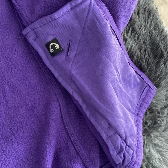 Novant Health purple fleece jacket - Today’s Child Learning Center edition - Picture 8 of 17